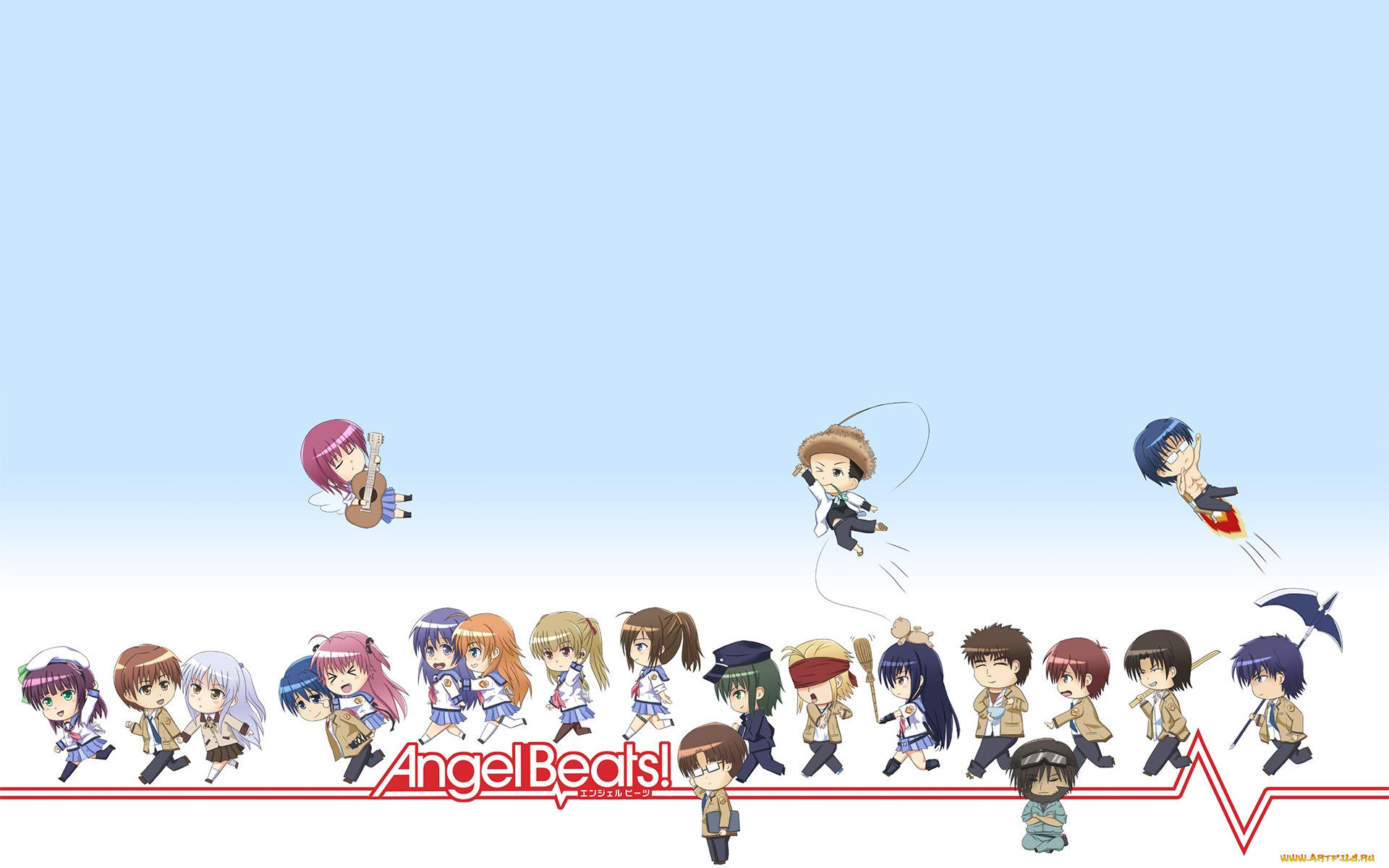 , angel beats, , , 